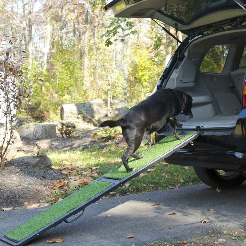 InnoPet Dog Car Ramp Poly Grass