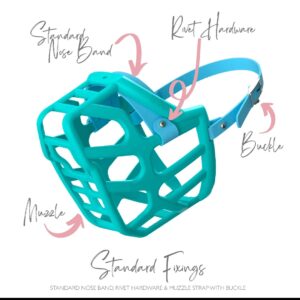 dog muzzles that look & feel good