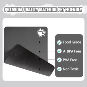 absorbent dog placemat