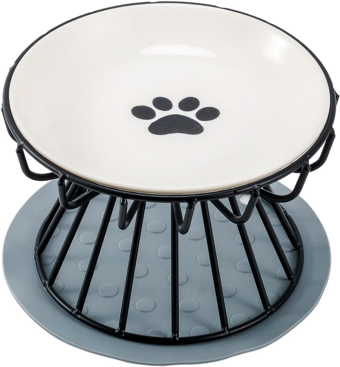 raised feeding station small dog