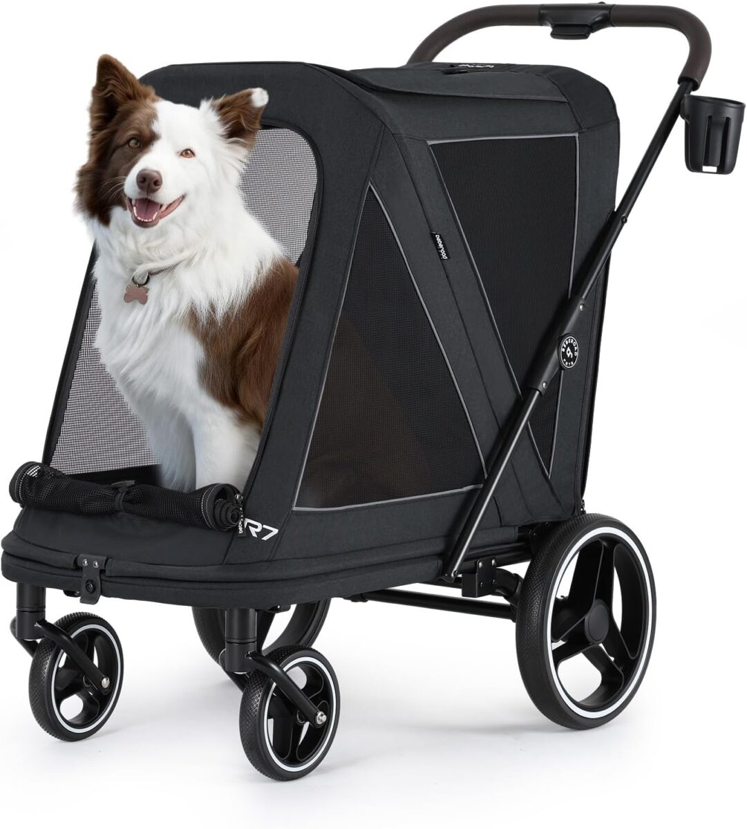 beberoad r8 4 wheels foldable pet stroller