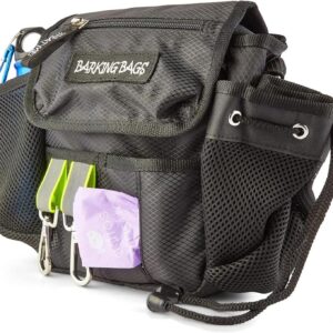 the original dog walking bag | stylish, waterproof, & award winning | treat & poop bag dispenser | perfect for training, walks, & essentials |