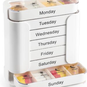 weekly pill organiser 7 day 4 times a day