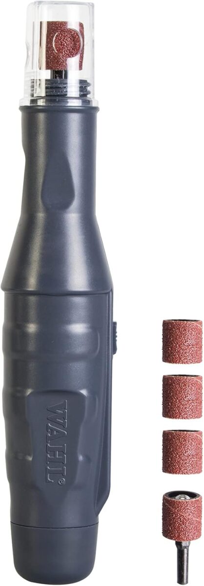 wahl dog & pet nail grinder, for sensitive pets