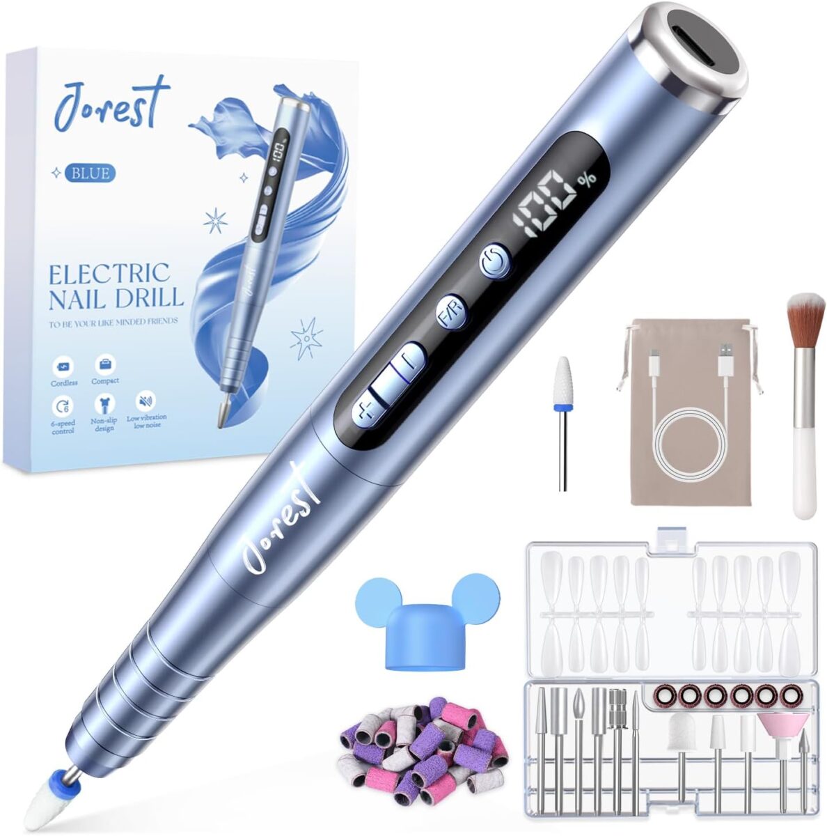 cordless electric nail file