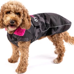 dryrobe® dog coat waterproof & windproof with fleece lining