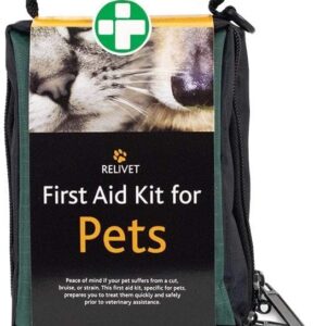 reliance medical pet first aid kit essential care for dogs and cats