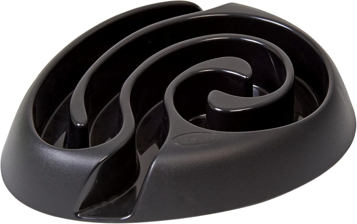 kruuse buster dog maze bowl, large