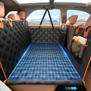 hard bottom dog hammock for car & back seat extender