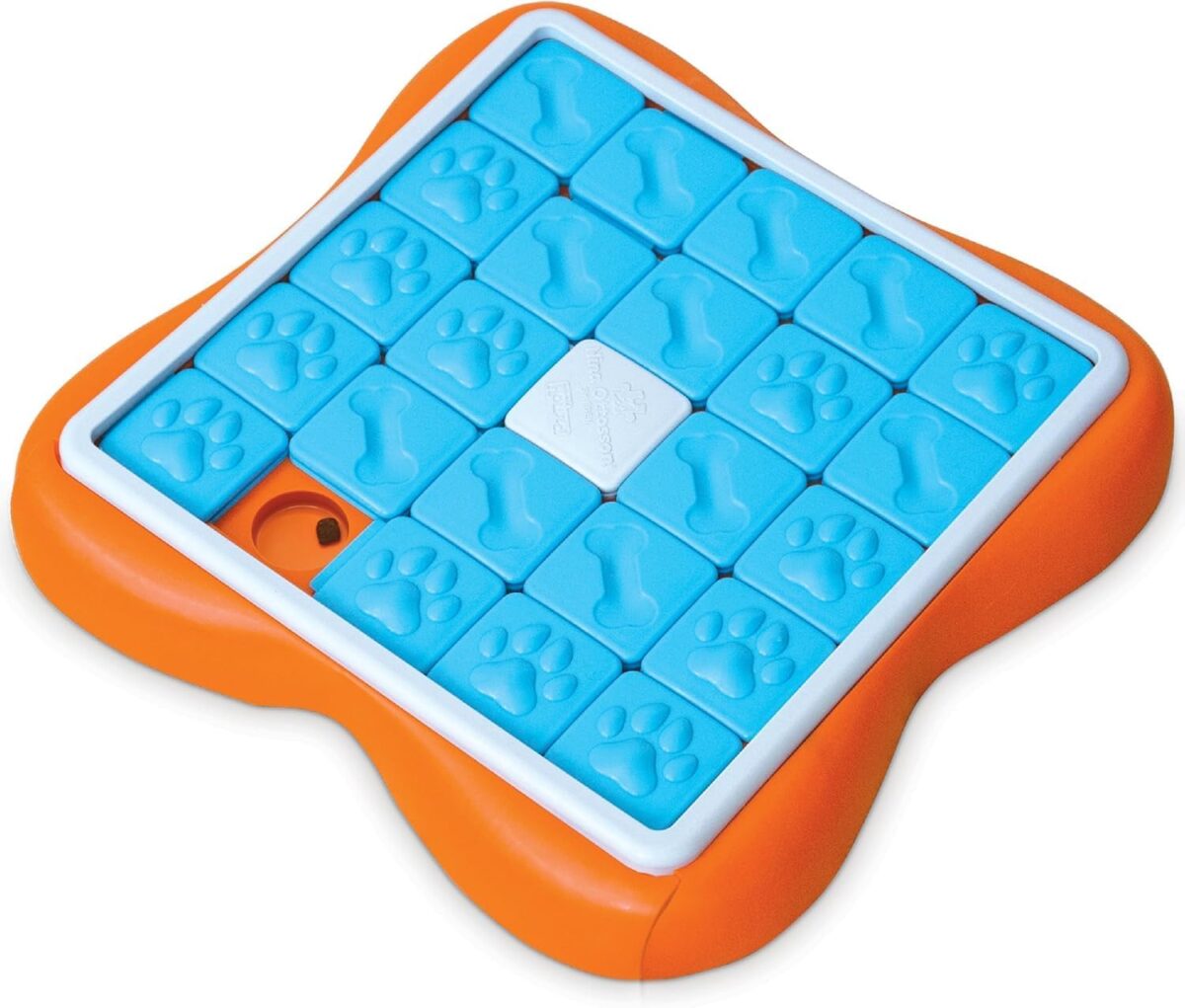 outward hound challenge slider interactive treat puzzle dog enrichment toy, level 3