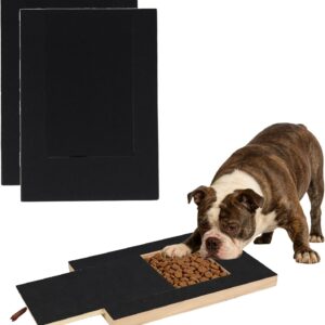 dog scratching board with treat box