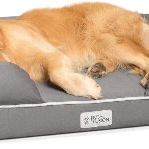 petfusion memory foam dog bed
