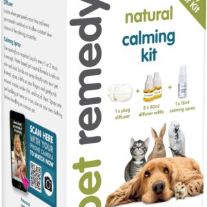 pet remedy natural de stress & calming 120 day starter kit