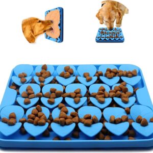 licky mat for dogs & cats snuffle mat with suction cup, encourages natural foraging