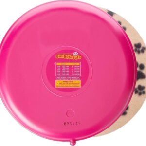 snugglesafe original microwave heat pad for pets chew proof, water resistant heating disc