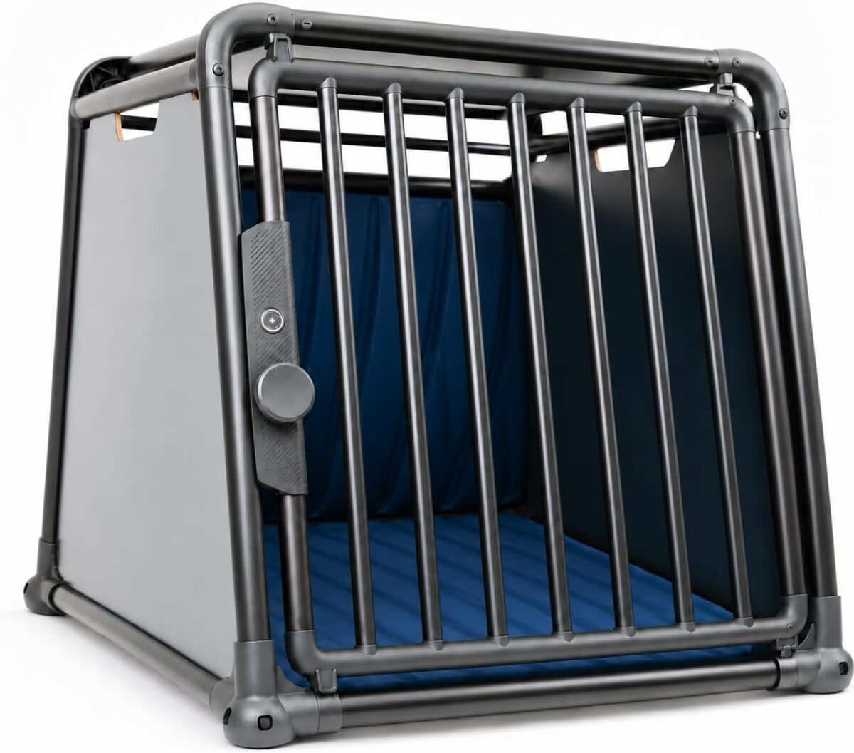 travall dog crate medium aluminium